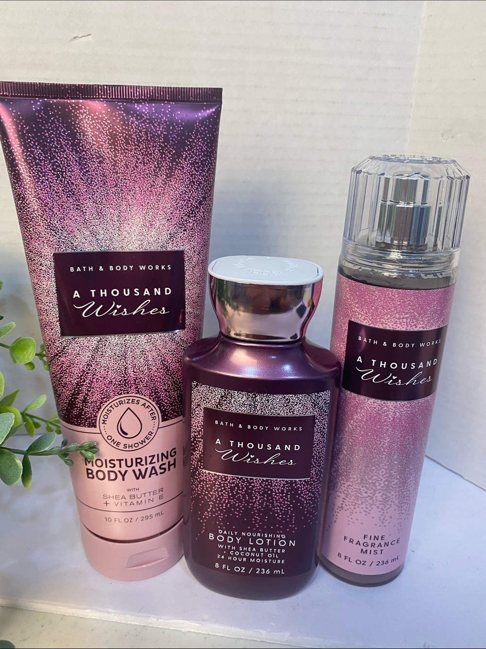 Bath & Body Works “A Thousand Wishes” NEW 3-Pc Set